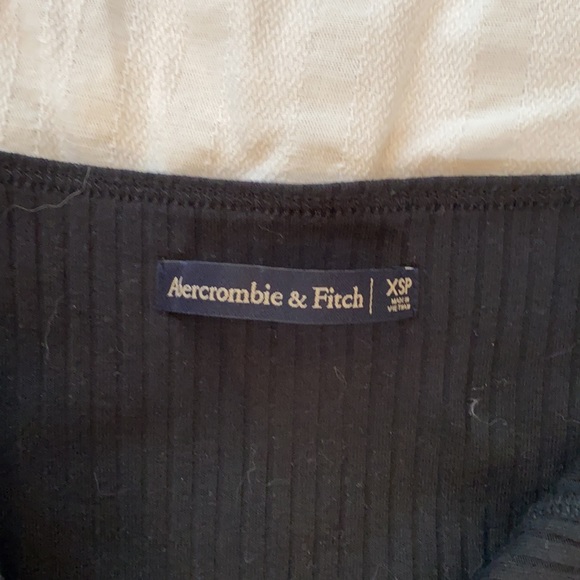 Abercrombie & Fitch black spaghetti strap one piece romper XSP - Picture 4 of 7